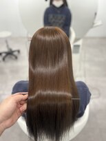 ドアホワイト(door white) 透明感グレージュカラー×髪質改善トリートメント