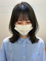 ポーチバイハニー オモテサンドウ(PORCH by HONEY omotesando)&nbsp;オリーブグレージュ×レイヤーカット