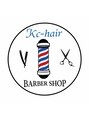 ケーシーヘアー(Kc-hair) BarBerロゴ