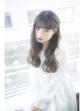 サロンドミルク 原宿(salon de MiLK) 【salon de MiLK 原宿】フェアリーウェーブ×透け感カラー