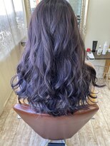 ヘア クレール(hair CREER)&nbsp;ブルー☆パープル