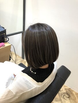 ジーナ 札幌(Zina) 【Zina札幌】筋感ハイライトグレージュ