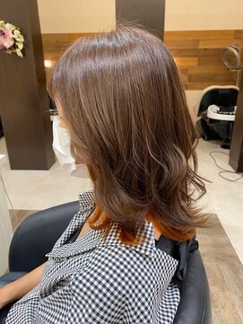 ヘアメイク サンサーラ 志度店(Hair Make SAMSARA) 秋オレンジ