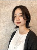 ナチュラルウルフカット