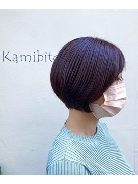 カミビト マヴィー(kamibito mavie) 大人艶髪/丸みショートボブ/大人かわいい/20代 30代 40代/人気