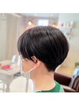 ドラマチックヘア 野鳥の森店(DRAMATIC HAIR) ハンサムショート/アッシュブラック◎30代40代50代