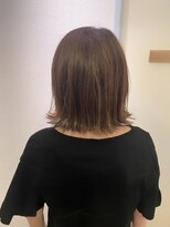 トップヘアー ネオ(TOP HAIR Neo)&nbsp;切りっぱなしボブ＋ハイライトカラー