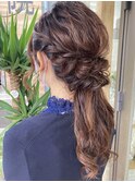 結婚式ヘアアレンジ
