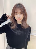 フォルテ 表参道店(FORTE) 【フォルテ千鶴】チェリーブラウンフェミニンロング