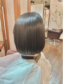 ヘアーメイク スロウ 蔵王店(Hair make Slow)の写真/〈髪や頭皮にお悩みの大人女性におすすめ＊〉高品質な髪質改善で、あなたのお悩みを解決へと導きます♪