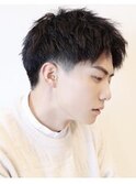 【 Ｉ. 】スーツ　短髪ツーブロック　束感　モテる黒髪　川口