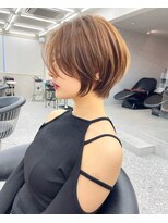 ロンドブルーム 天神大名店(Lond Bloom) 10代20代30代ショートボブ髪質改善丸みショート似合わせカット