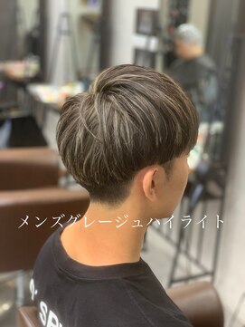 パッション 石巻中里店(PASSION) メンズグレージュハイライト