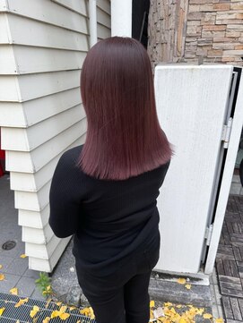 ルーダ(RUEDA) 黒髪カタログ/グレーベージュ/レイヤーロング/アッシュカラー/