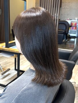 アトリエコア(Atelier Coa) 髪質改善トリートメントミルクティーベージュカラーくびれヘア