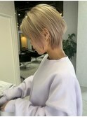 10代.20代.30代ハイトーンショート/ハイトーンベージュ