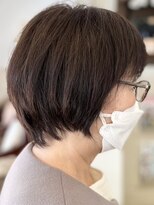 ヘアークリアー 春日部 大人可愛いミセスショートスタイル/ボリュームUP/30代40代50代