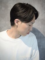 スウェルホワイト(SWELL WHITE)&nbsp;ニュアンスパーマ　刈り上げない襟足　毛流れヘア　韓国風