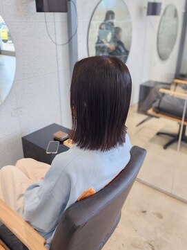 ビーヒアナウ N゜03 金沢駅西店(BE HERE NOW) 髪質改善トリートメント/艶髪/切りっぱなしボブ