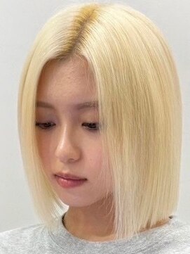 ウィコ 新宿(WICO) 抜きっぱなしブロンド[新宿駅/美髪/ピンクブラウン]