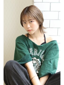 ウィル 京橋店(WiLL) WiLL京橋店【栗野が作る】☆個性際立つショートウルフ☆