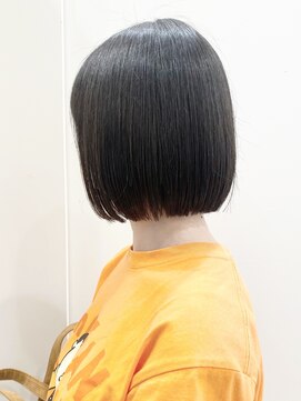 モリオフロムロンドン 松戸店(Morio from London) 【松戸　石山】大人可愛いナチュラルボブ黒髪ボブミニボブ