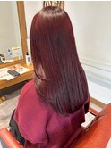 Rasca◇レッドカラー 暖色カラー ブリーチ無しカラー