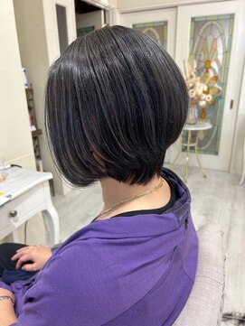 アップル(APPLE) 白髪ぼかしハイライト