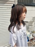 ハーフツインハーフアップヘアセットヘアアレンジ都島