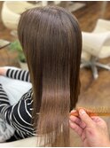 髪質改善×カラー