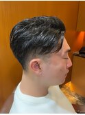 銀座　理容室　フェードカット　メンズカット