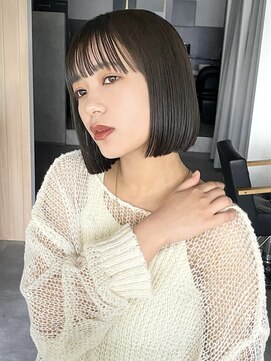 ラミエバイメルト 下北沢(lamie by melt) 花田/ボブ/切りっぱなしボブ/ミニボブ/似合わせカット/下北沢