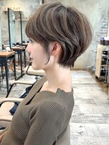 アフロート ルヴア(AFLOAT RUVUA)&nbsp;似合わせ ショート ボブ 30代 40代 小顔 新宿 ひし形 前上がり