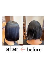 カーサインフィニテイ Hair Design caRsa INFINITY ボブ/美髪/髪質改善/縮毛矯正/岡山美容室