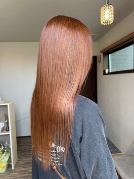 サロン ド ジュン 伊勢崎店 オレンジベージュ