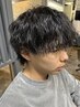 【学生限定】カット+ツイストスパイラルorツイストパーマ￥11000(平日￥10700)