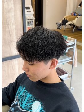 エッジ(EDGE) 大分メンズツイストスパイラルパーマ刈り上げマッシュショート