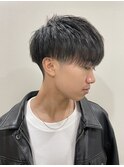 簡単セット!!ナチュラルショートマッシュ【新宿/理容室】