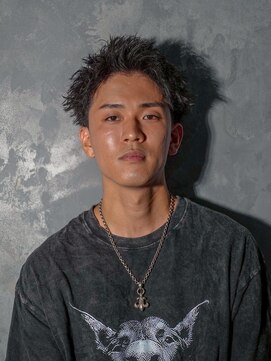 ヒロギンザ 銀座一丁目店(HIRO GINZA) 爽やかスパイキーショート×アップバング