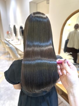 アンド ラ ブランシュ(&.La Blanche) グレージュ/髪質改善/暗めカラー