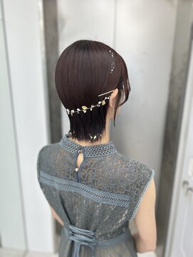 ビューナゴヤ 名駅(VIEW NAGOYA) bob  hair arrange