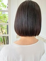 TJ天気予報 1t 津島店&nbsp;髪質改善水素カラー/ナチュラルブラウン/ボブ