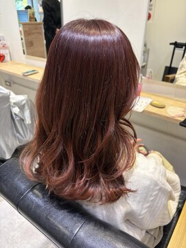 リタ(rita.) 小辻 艶髪☆アプリコットオレンジ×オージュア