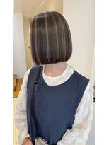 ヘアカロン 熊本下通店(Hair CALON) ハイライト/ボブ/デザインカラー