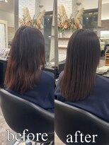ドラン 梅田店(DRAN) 【DRAN梅田店】広がりやすい髪を、自然なツヤ髪へ