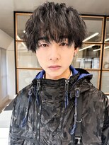 ソアメンズ 渋谷(soar men's)&nbsp;波巻きスパイラルパーマメンズマッシュツイストスパイラルパーマ