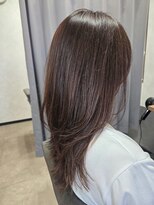 テーラヘアー 土気あすみが丘店(TELA HAIR)&nbsp;ロングレイヤー×ブラウンベージュ