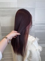 ヘアーウィーヴ 佐倉店(hair Weve) ワンホンレイヤー/ミルクティーブロンド/ダークブルー/weve佐倉