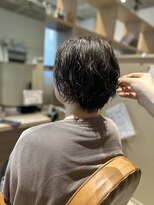 クーレ ビオトープ(+ CURE biotope)&nbsp;ショートパーマスタイル