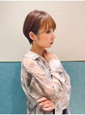 ショートボブ/シースルー/顔周り/30代40代50代/立川